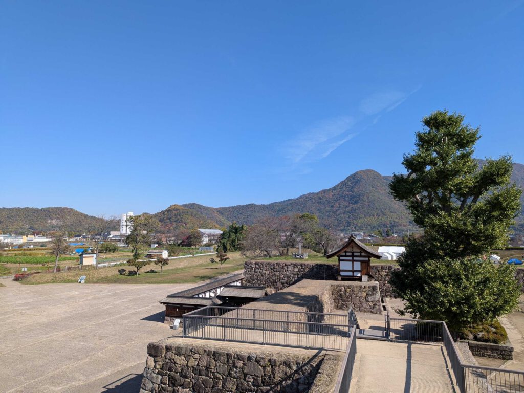 2松代城跡からの眺望